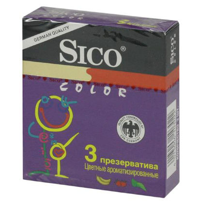 Фото Презервативы Sico color ароматизированные цветные №3